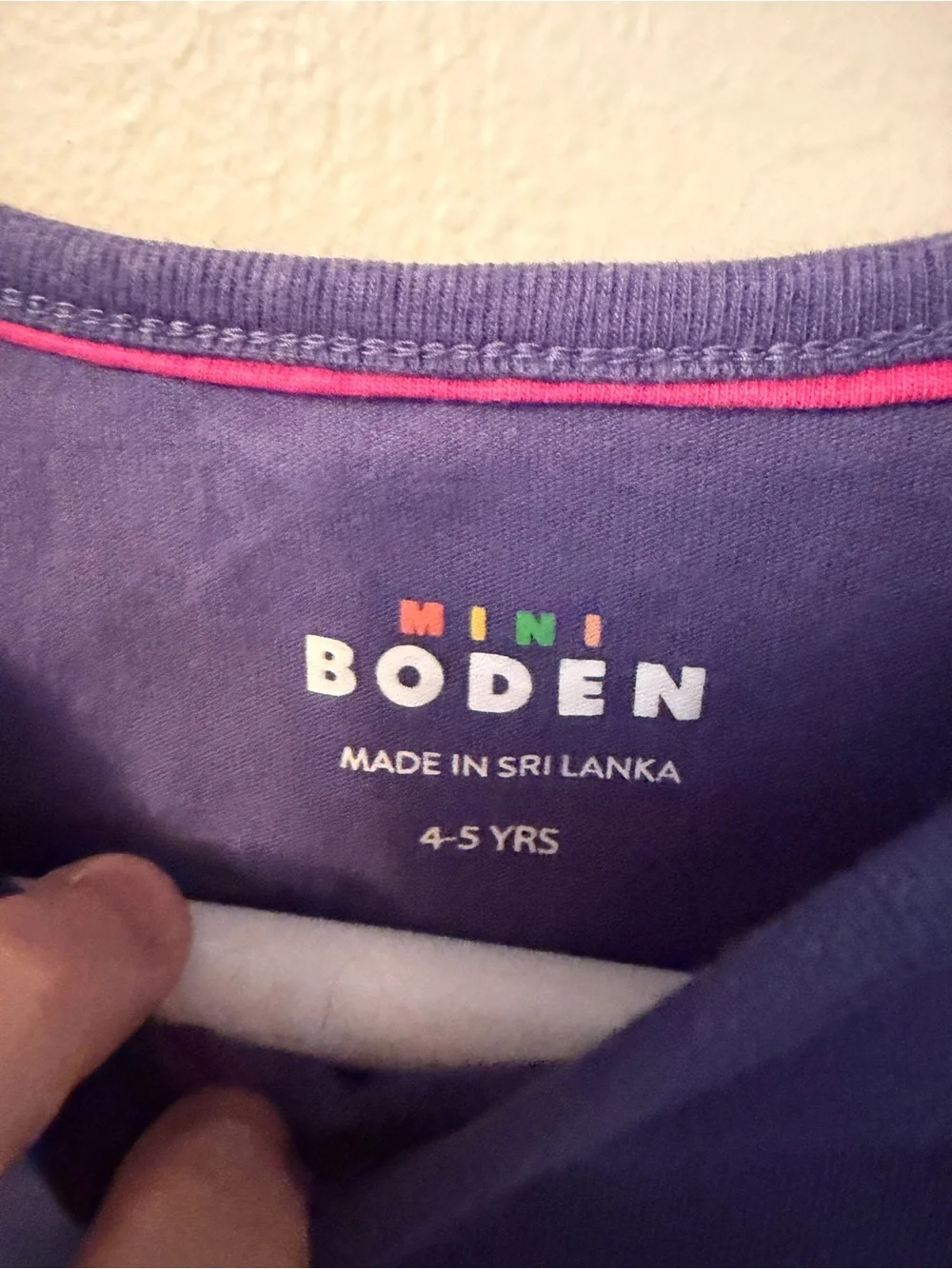 Mini Boden Navy Unicorn shirt with Matching Leggings